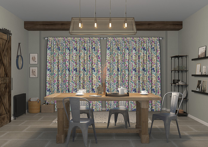 Field Flowers, Elderberry - Made to Measure Curtains - Image 7